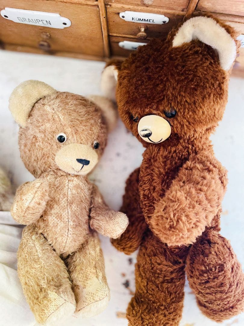 ち*ら様 ⋆⑅˚ DDRベア セット ポンチ目ヴィンテージ ベア アンティークベ