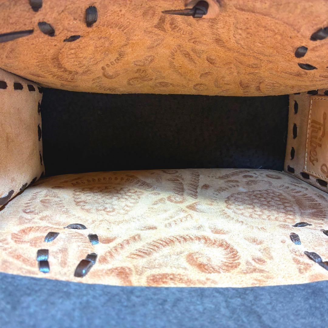 Carving tribes Maestra S ハンドバッグ ブラウン レザー