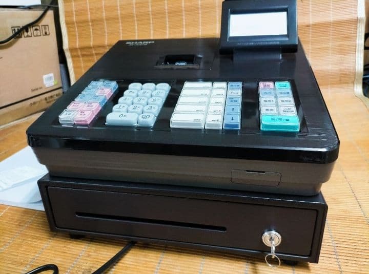 美品シャープレジスター　XE-A207　PC連携売上管理設定無料　000880