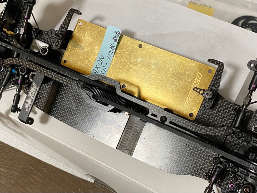 AXON TC10/3 シャーシ（カーボン仕様）　美品