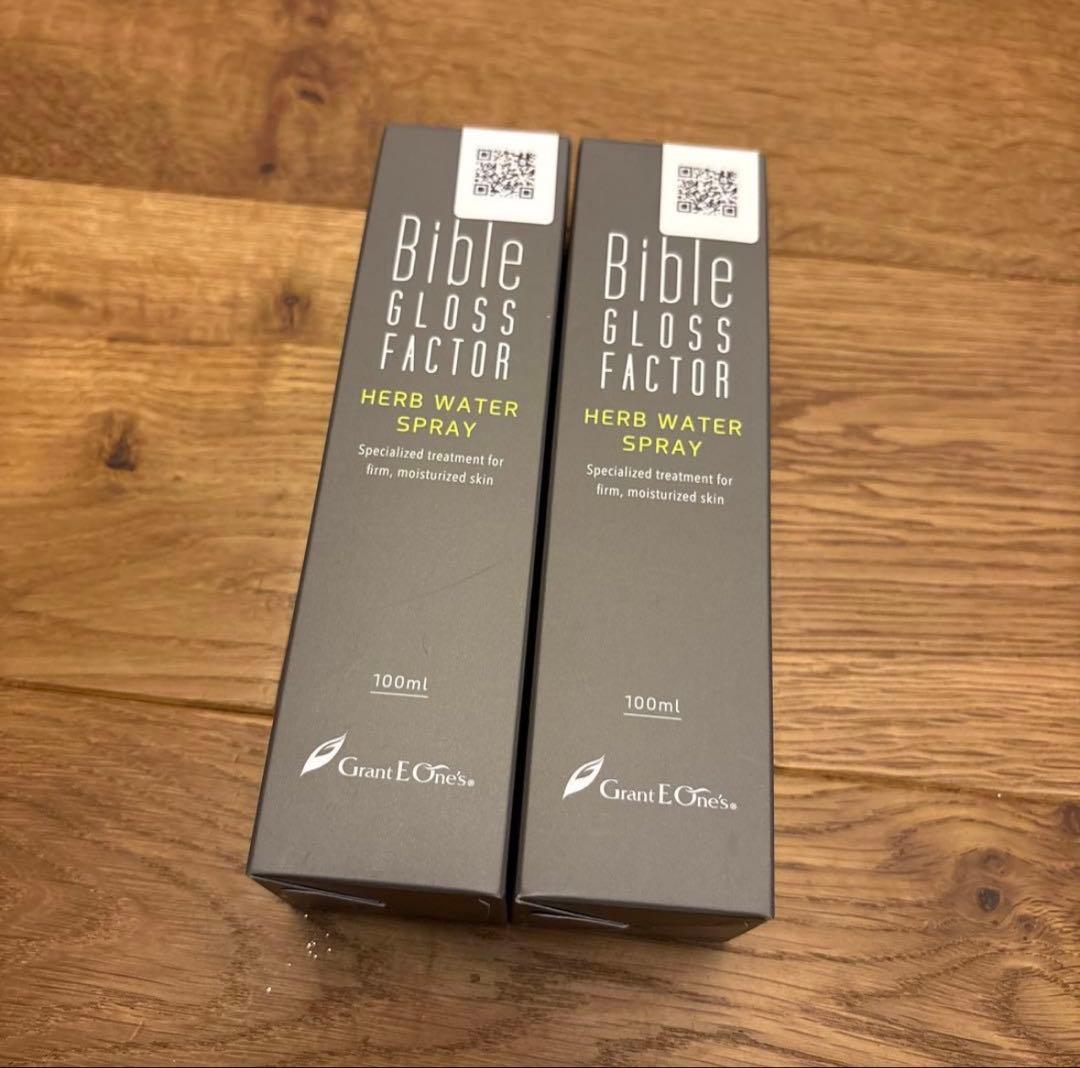 美容液 Bible Gloss Factor Herb Water Spray100ml