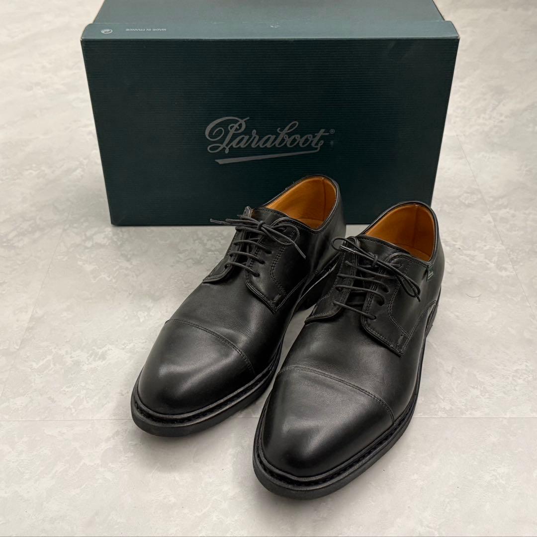 【美品】Paraboot パラブーツ Dickens ストレートチップUK6.5