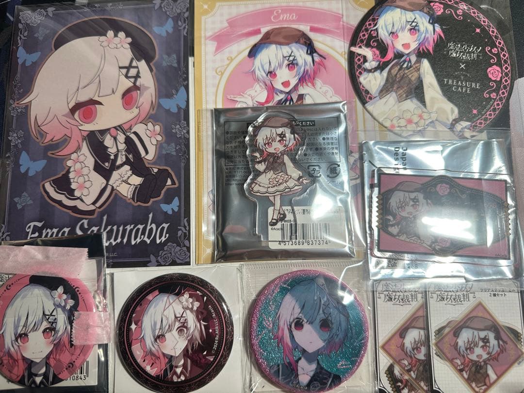 魔法少女ノ魔女裁判　桜羽エマ　10点セット　まのさば