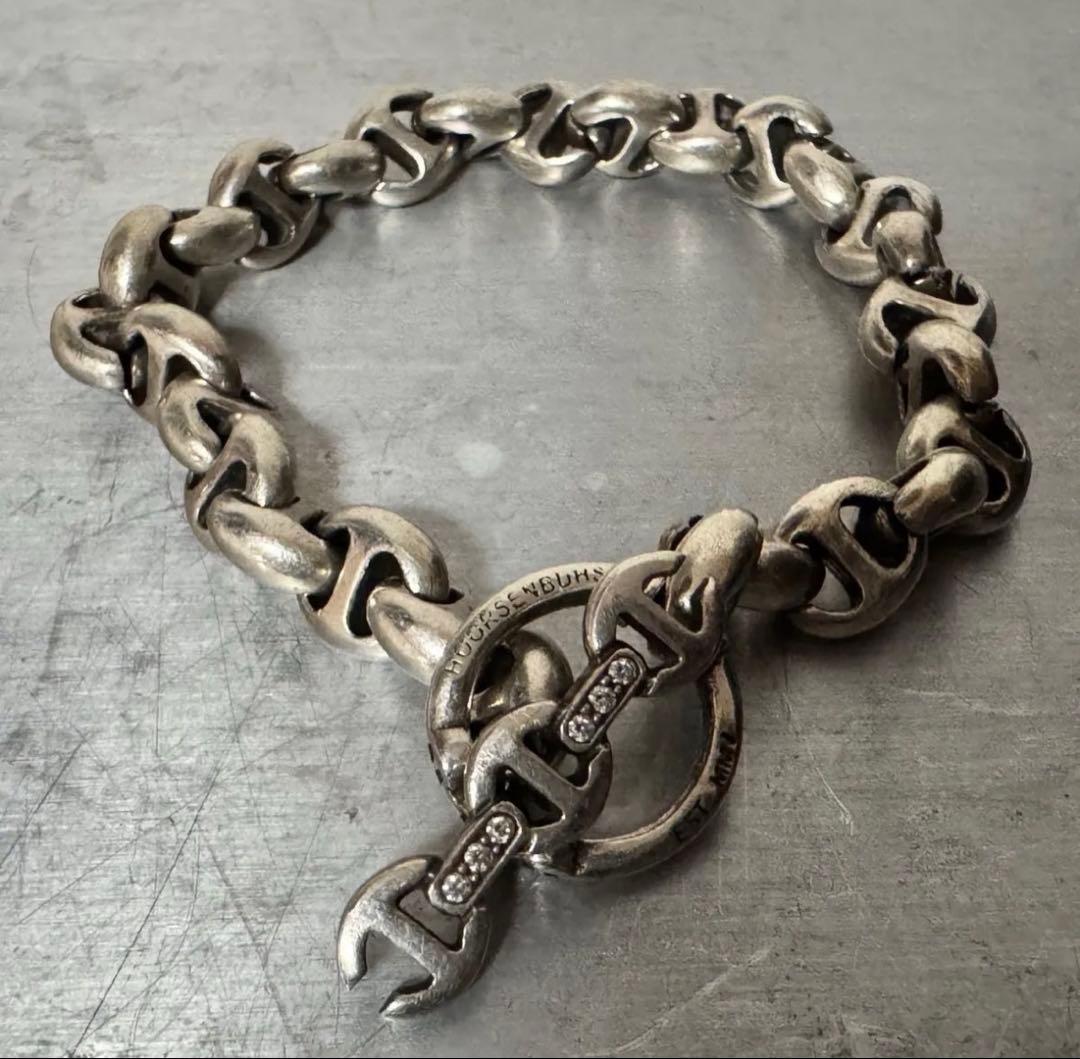 正規品ホーセンブースブレスレット 10MM OPEN-LINK BRACELET