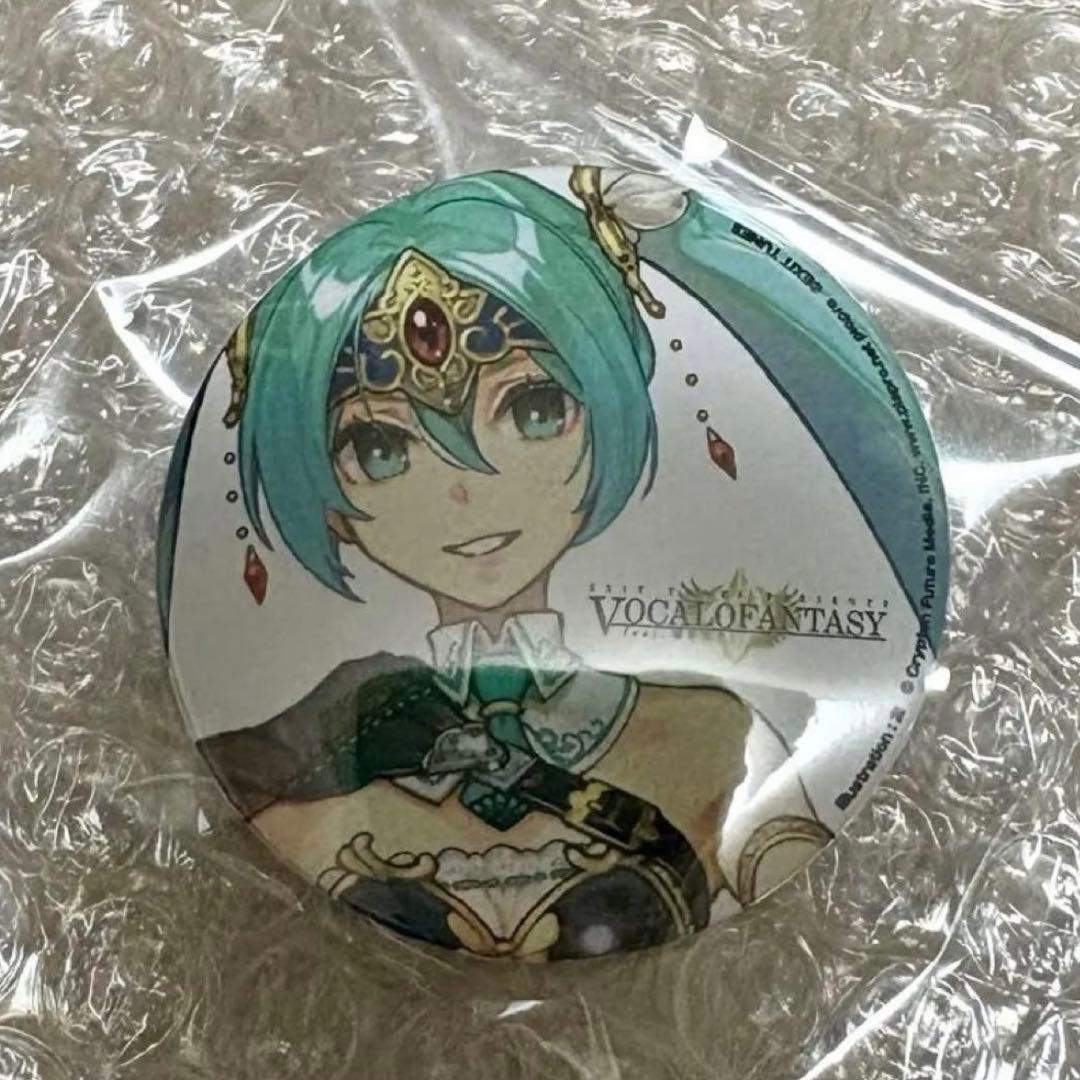 初音ミクexit tunes 缶バッジ ジョブ ボカロ ファンタジーjob