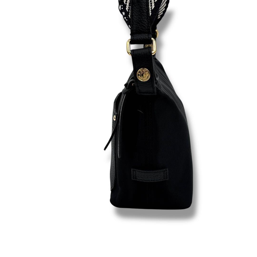 【希少】A.D.M.J. ナイロン マーキスアクセント クロスボディバッグ 黒