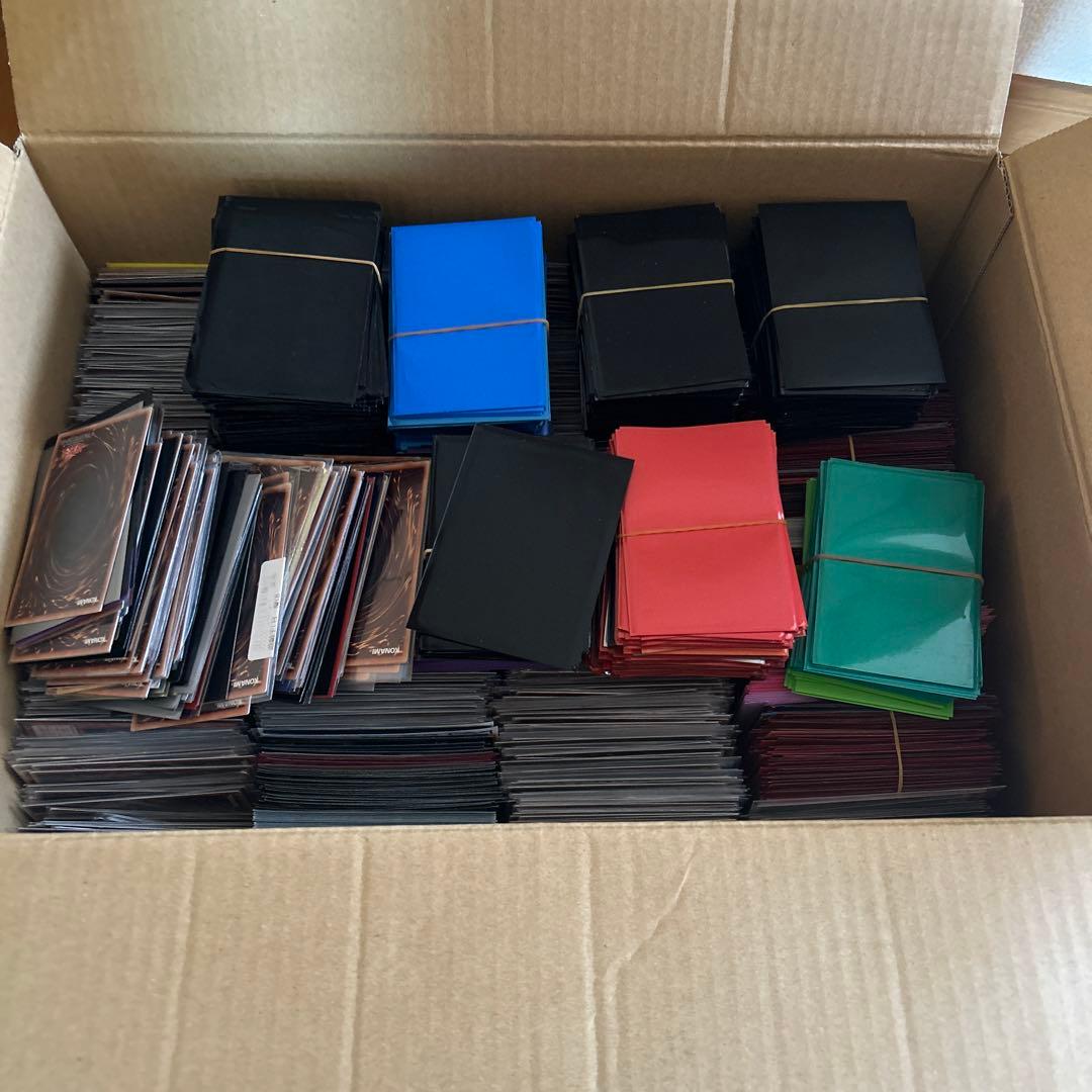 遊戯王　すべてスリーブ入りノーマル　１２キロ