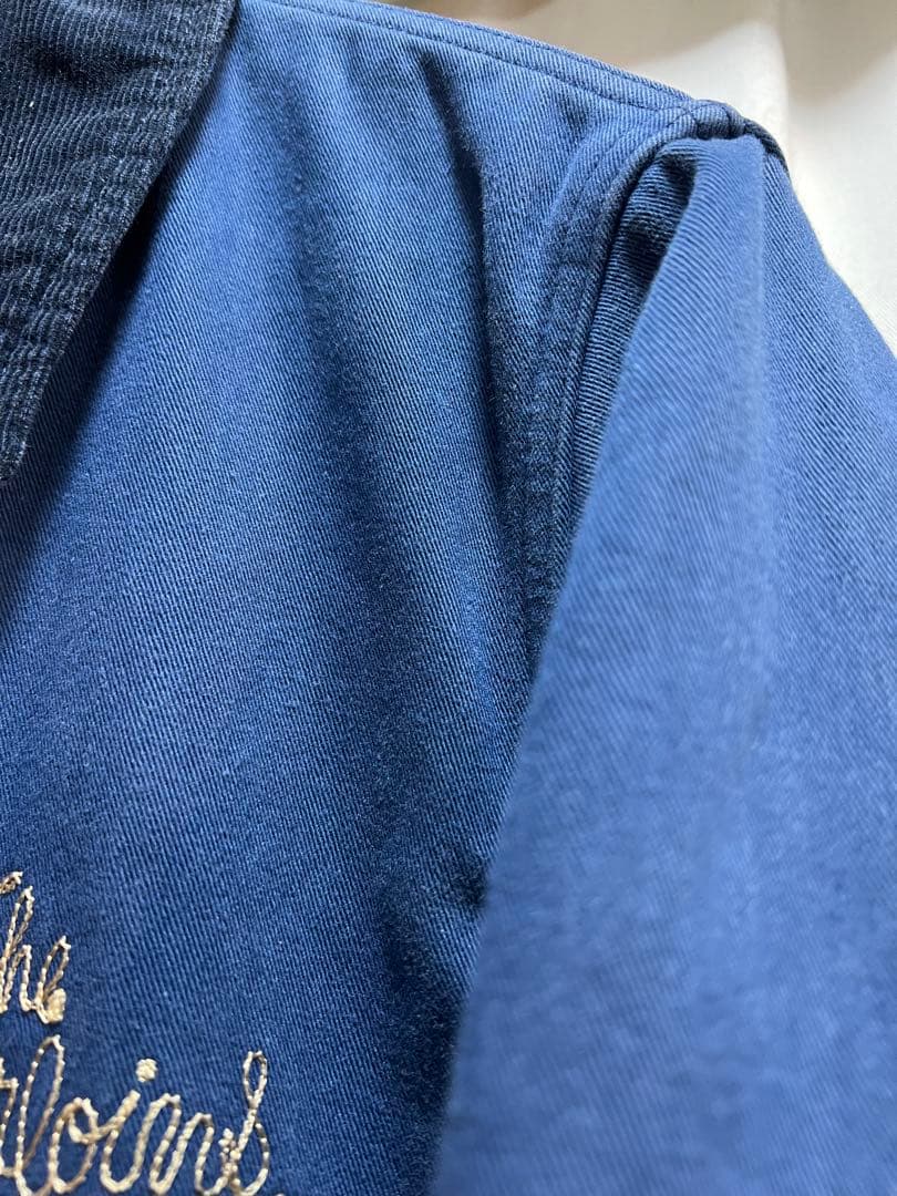 Tenderloin ジャケット ネイビー 襟コーデュロイ