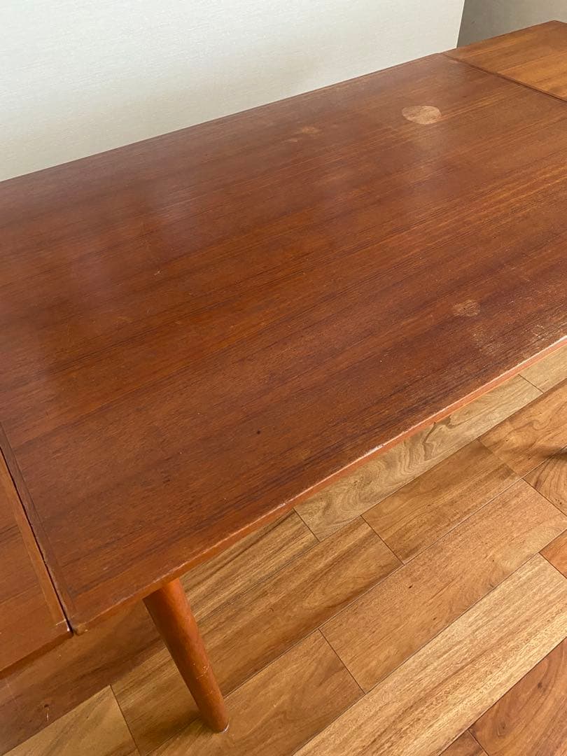 【送料込】【難あり】北欧ビンテージのテーブル