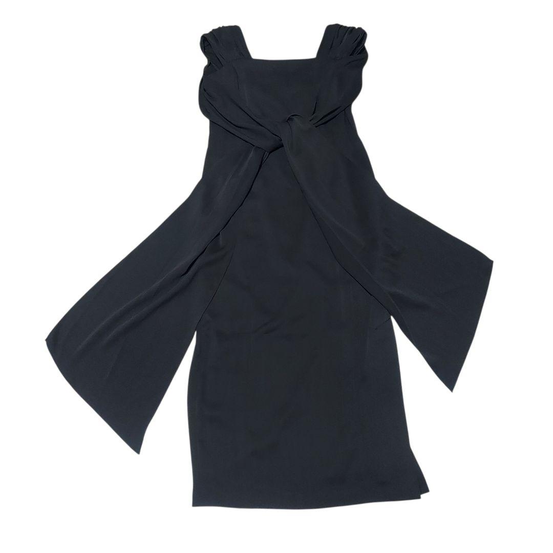 極美品✨JENNE　ショルダーベールドレス　希少L　ブラック