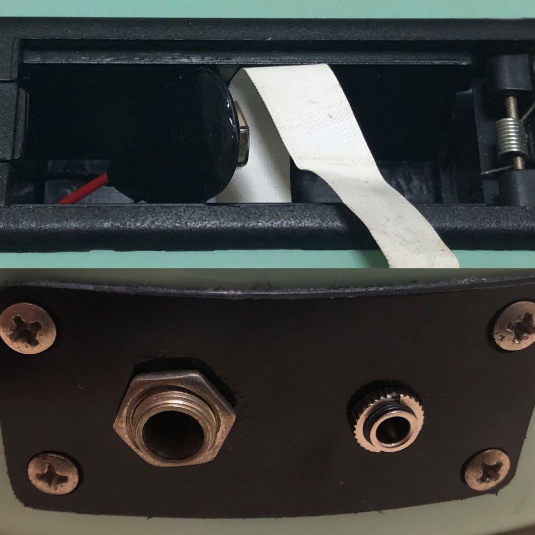 最終値下！【美品】ZO-3 ライトブルー アンプ内蔵ミニギター ヘッドフォン端子