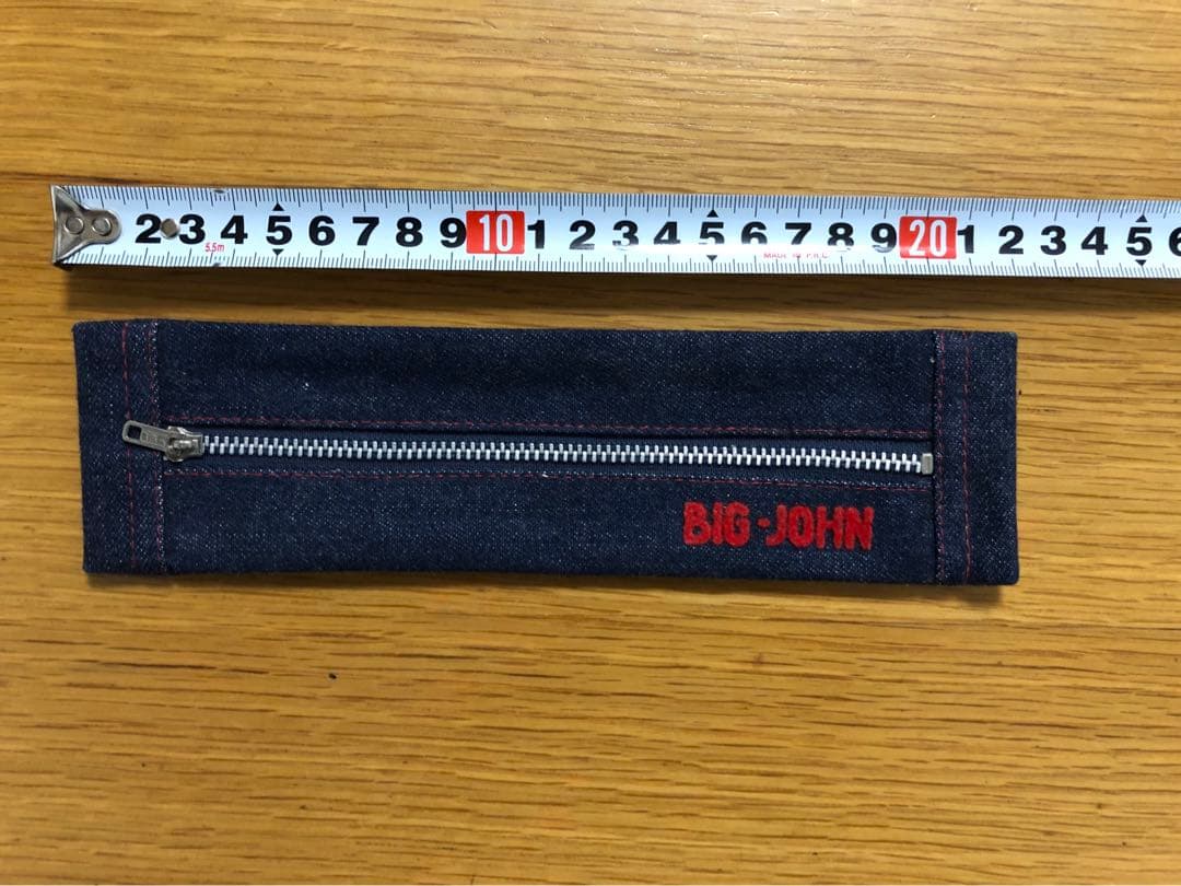 BIG JOHN デニム ペンケース　ビックジョン　レア品　昭和