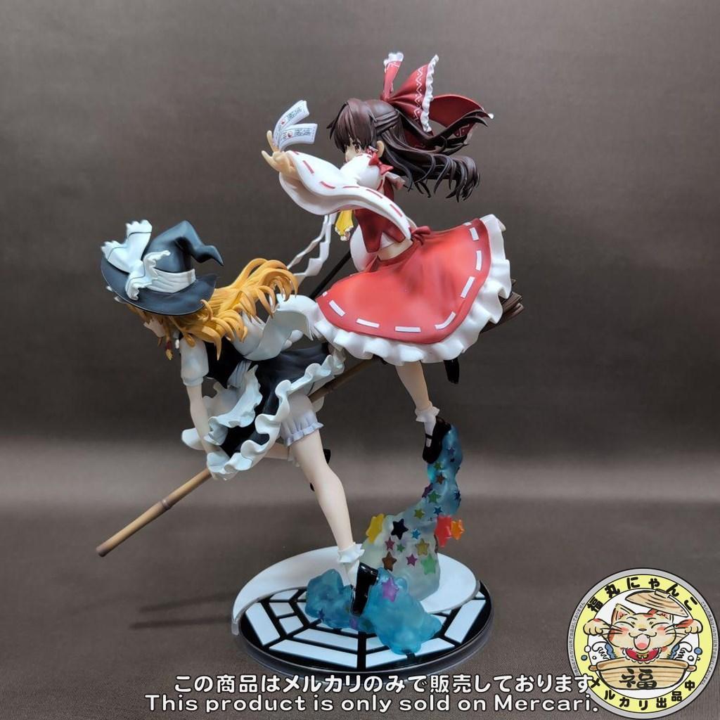 東方project 博麗霊夢 霧雨魔理沙　1/7 フィギュア　アニプレックス
