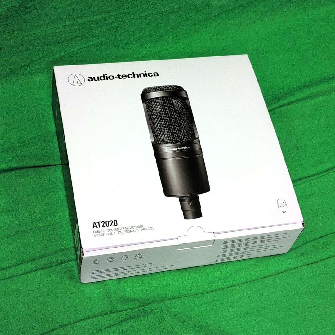 【未使用】audio-technica AT2020 コンデンサーマイク