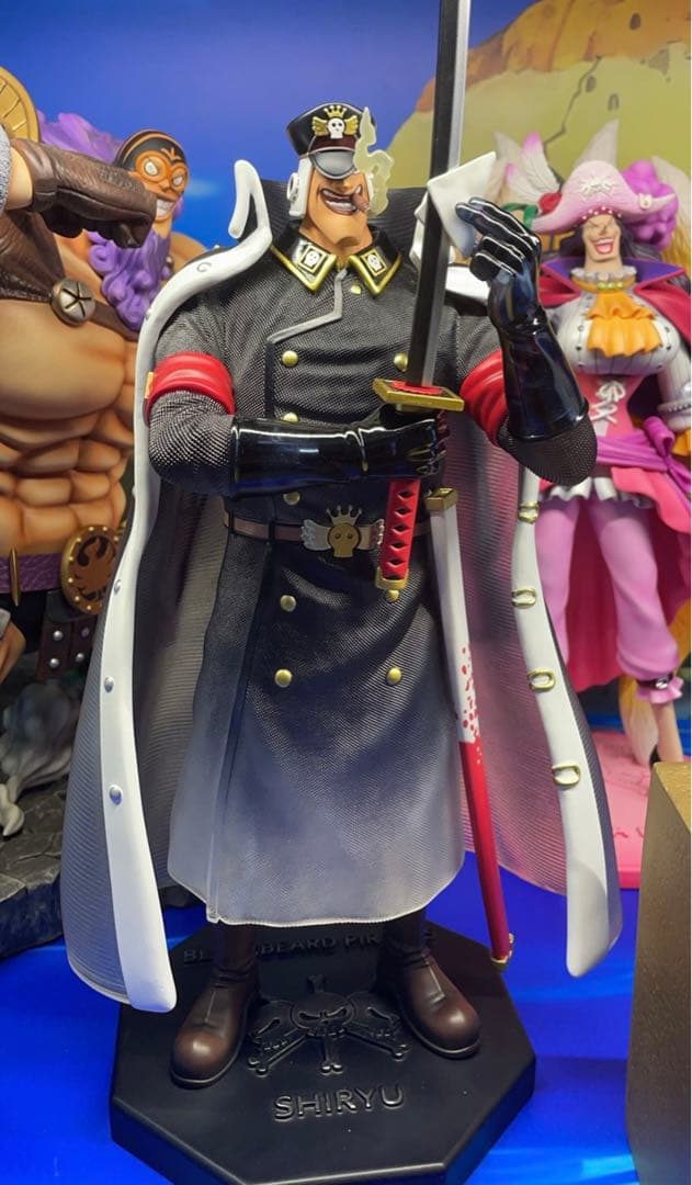 翌日発送　シリュウ　黒ひげ海賊団　ワンピース　フィギュア　POP　ガレージキット