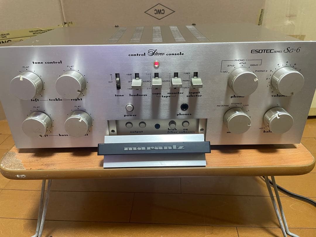 整備品　MARANTZ マランツ　SC-6 コントロールアンプ