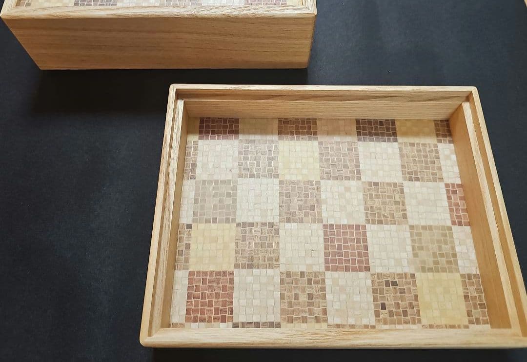 大田木工 OTA MOKKO 箱根寄木細工 道具箱