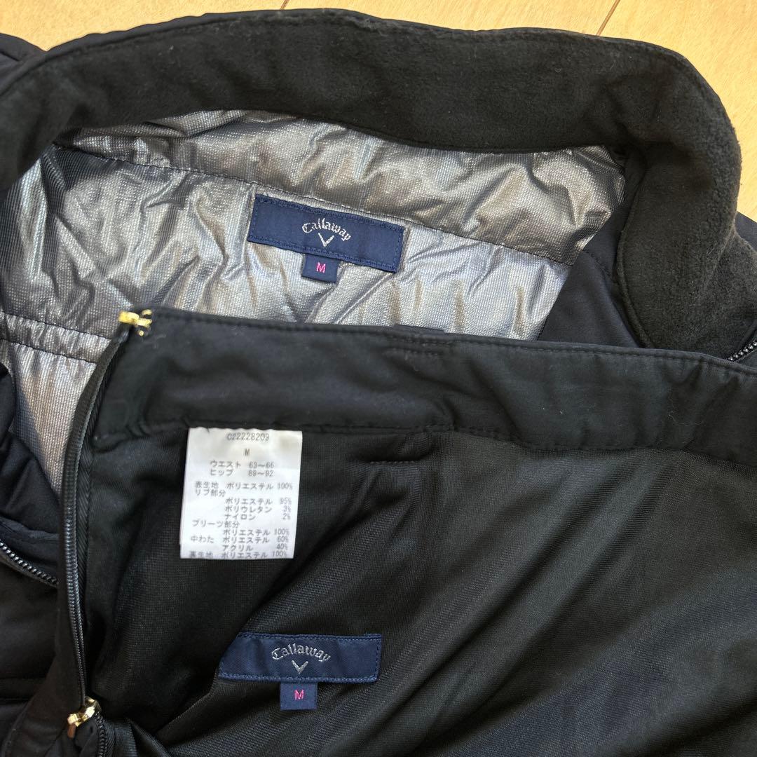 【Callaway】 中綿ジャケット&スカート 上下セットアップ Ｍ　ゴルフ