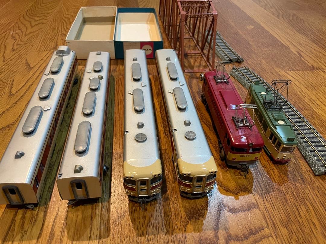 HOゲージ 鉄道模型 車両6両　ジャンク品