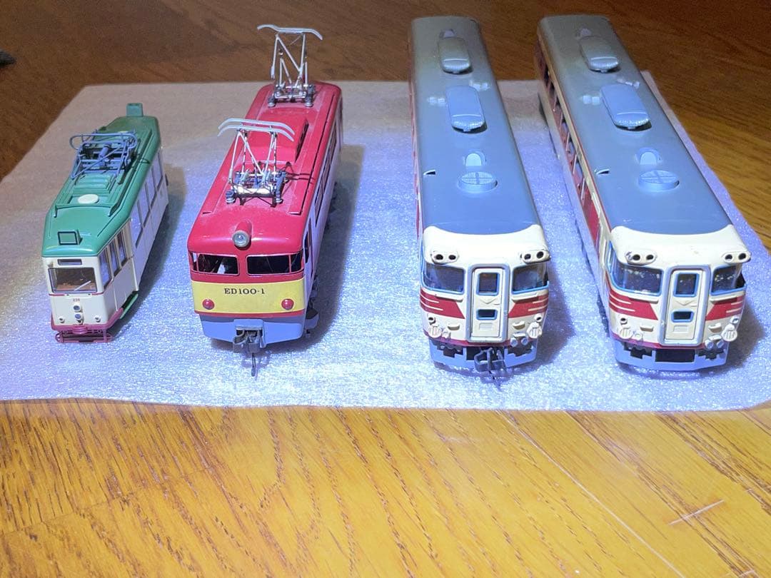HOゲージ 鉄道模型 車両6両　ジャンク品