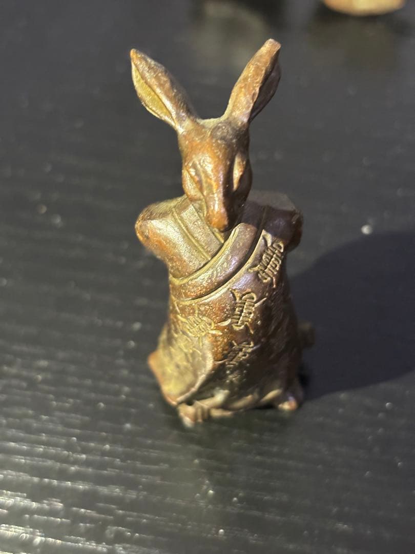 銅製品　十二支 金属製彫刻 12体セット