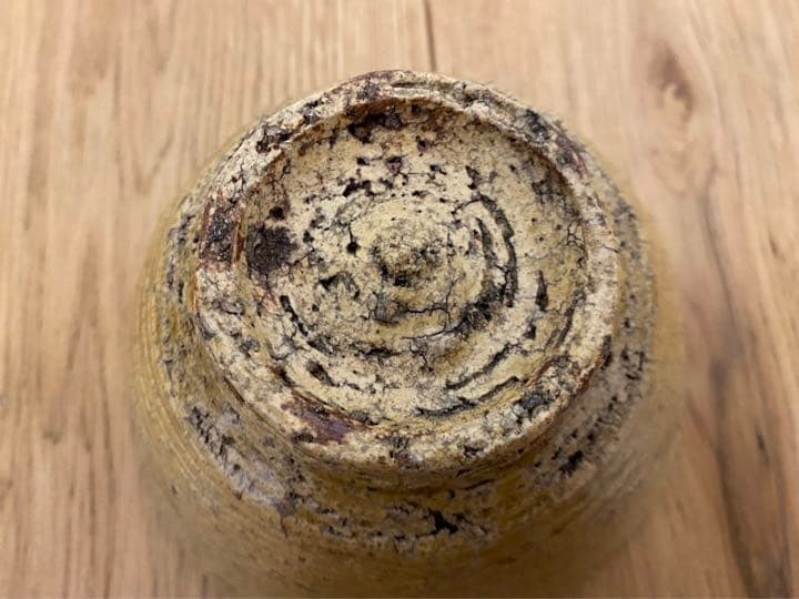 江戸期　黄伊羅保茶碗　八代乾山　如仙織箱　二重箱