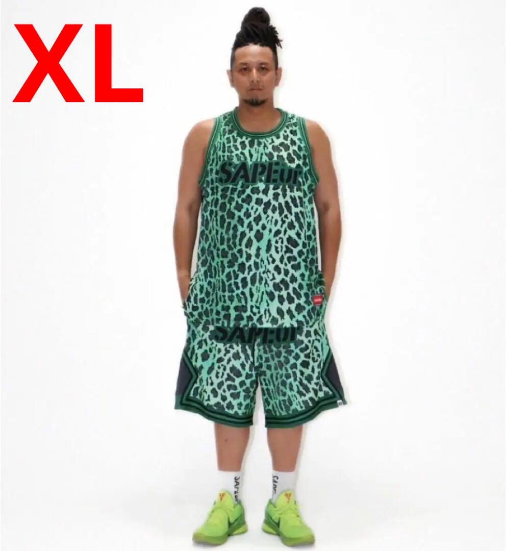 新品 SAPEur BASKET TANK TOP レオパード タンクトップ