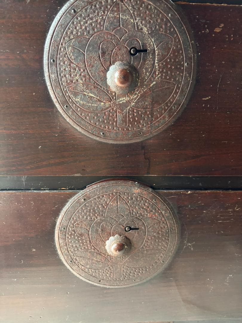 アンティーク家具 昭和レトロ 重ね箪笥 和たんす 収納箪笥