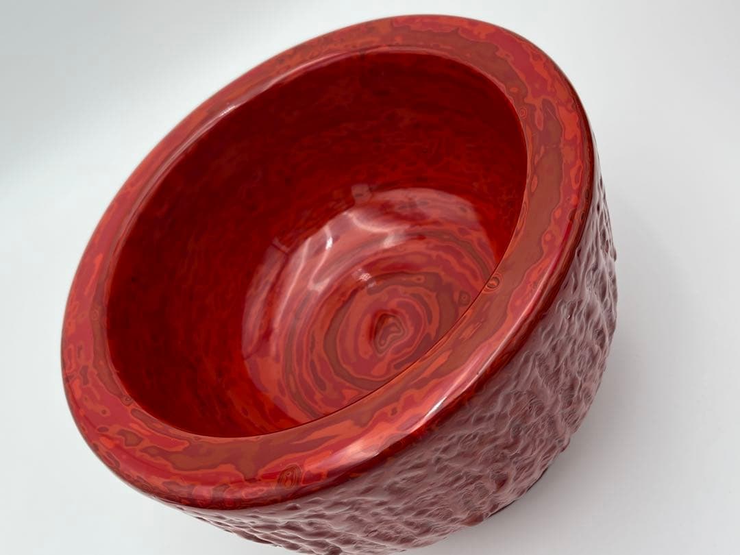 【特価】乾漆鉢　会津塗り