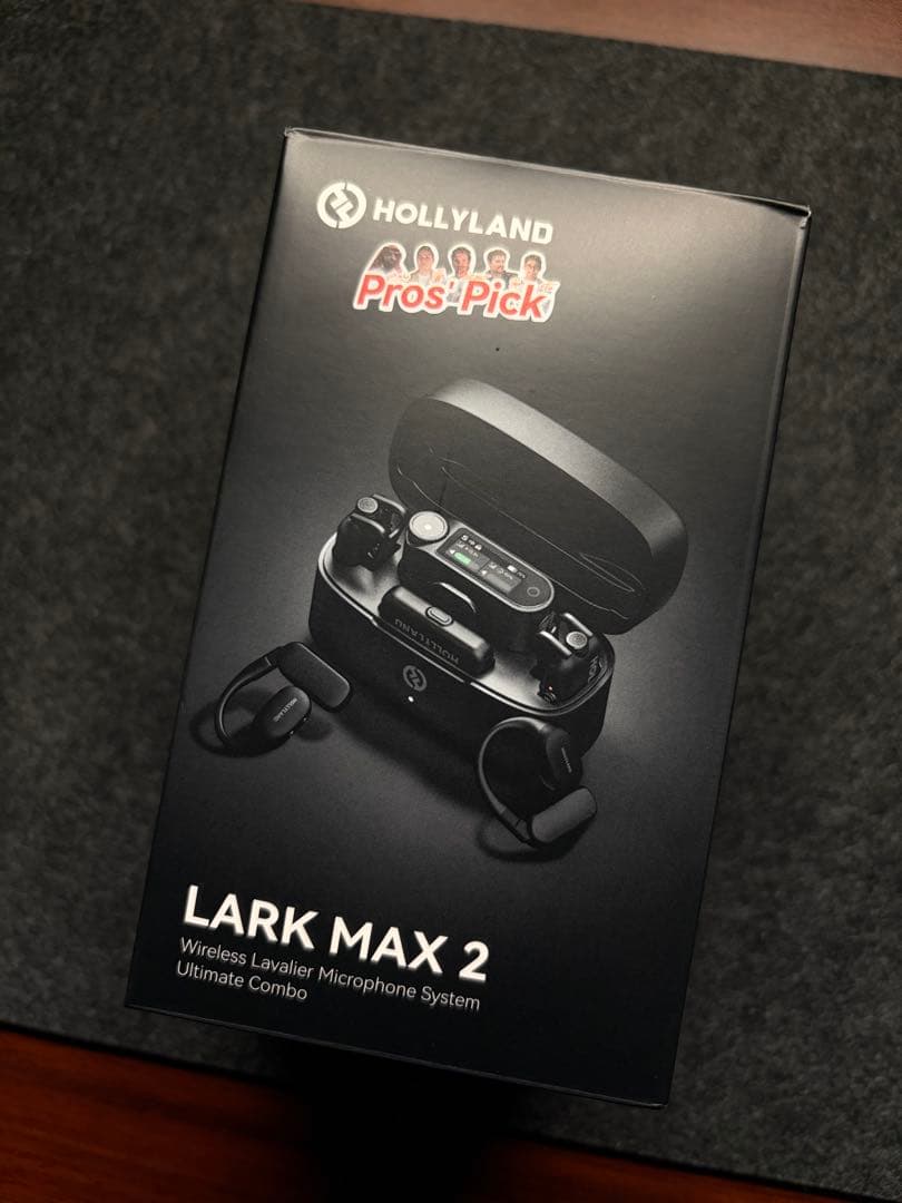 【ほぼ新品】Hollyland LARK MAX 2 ワイヤレスマイク