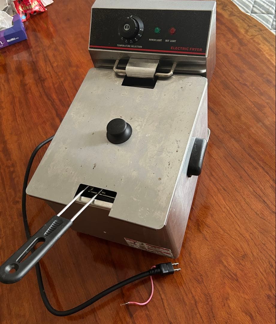 電気フライヤー FL-DS8 業務用