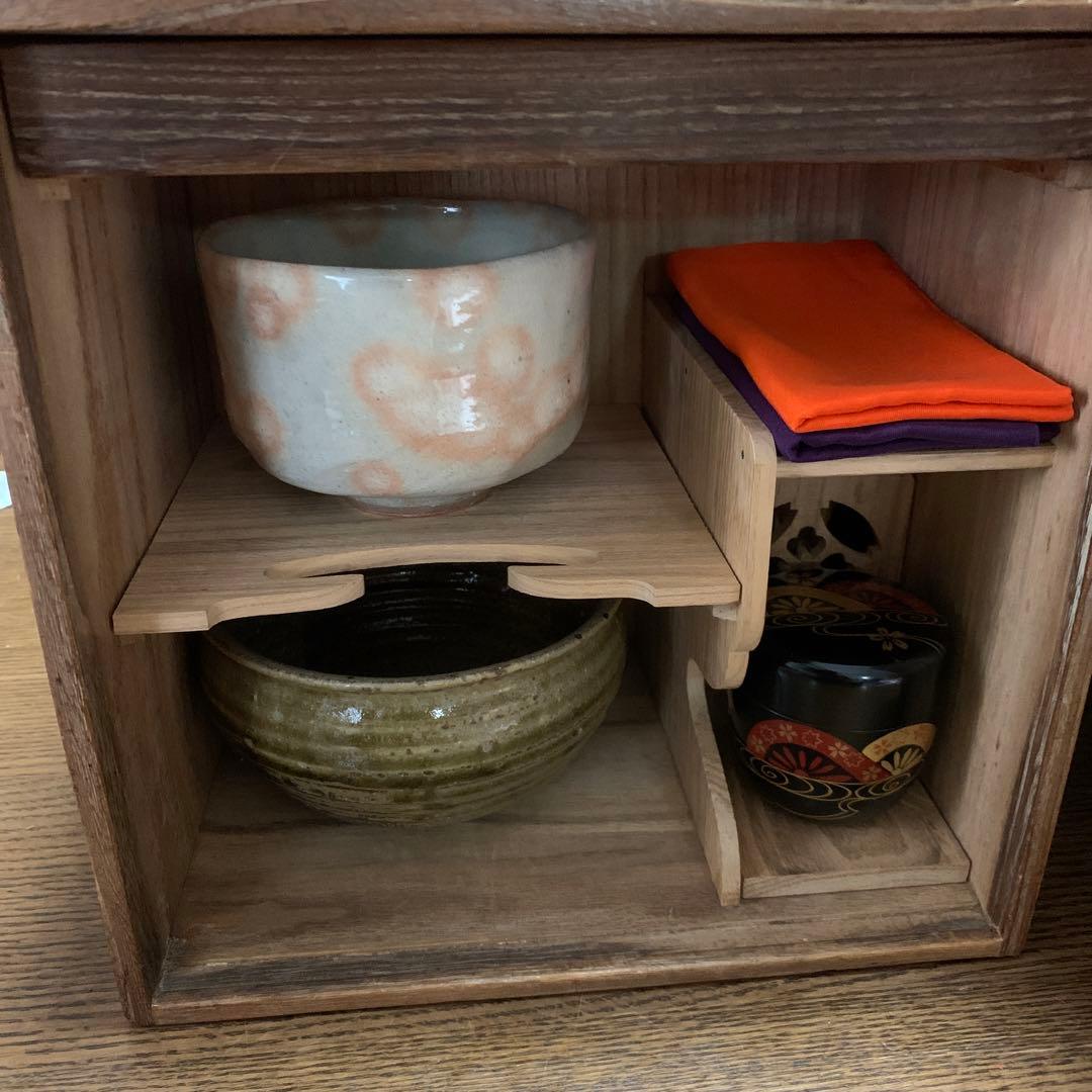 旅箪笥⭐️茶道具一式⭐️蔵保管