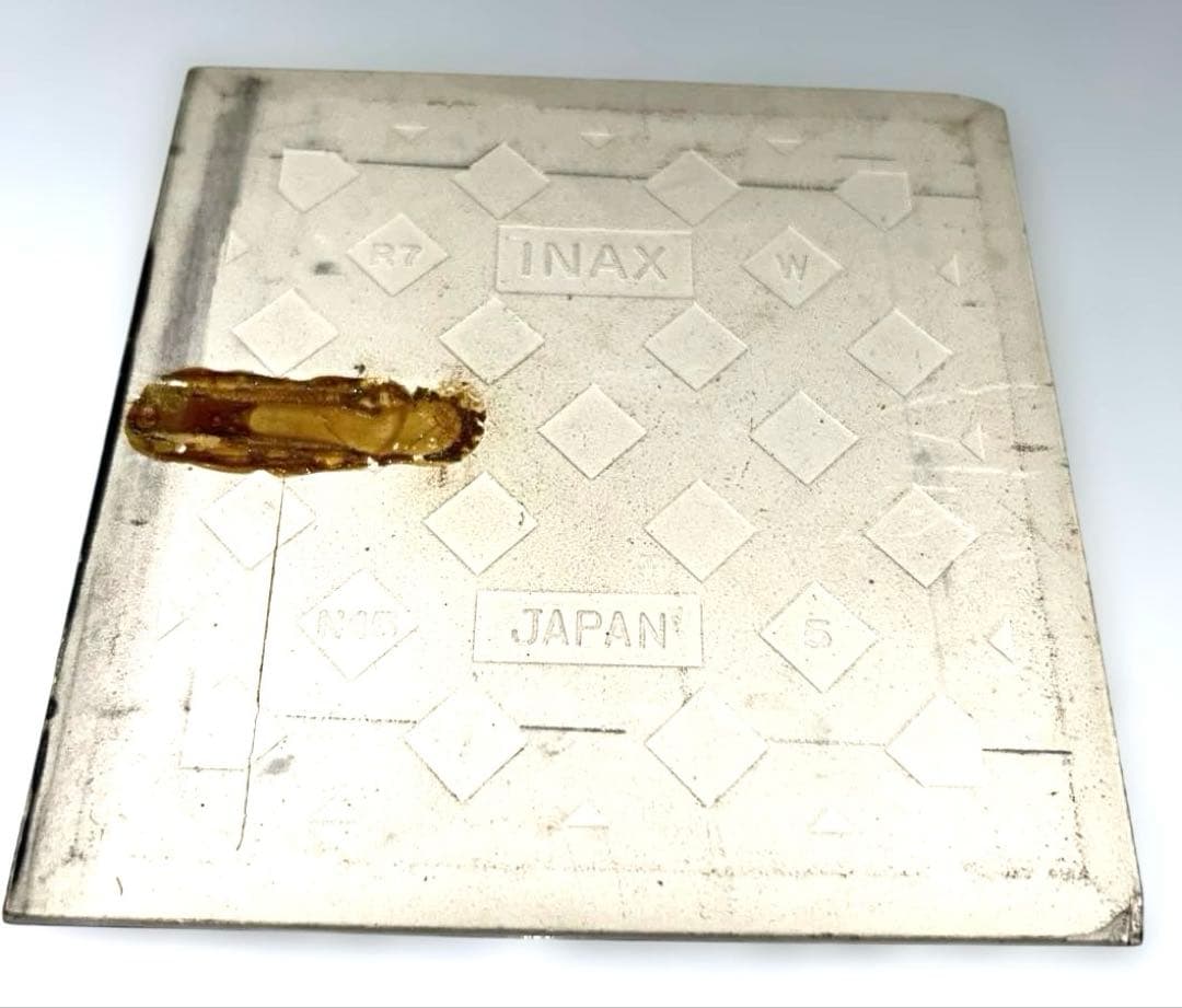 INAXプリントタイル ツツジの花壇&ルノアール 散歩 ガンビー夫人 2枚セット