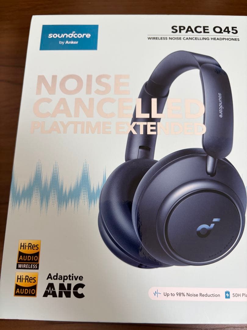 【値下げ可！】 soundcore SPACE Q45 ワイヤレスヘッドホン