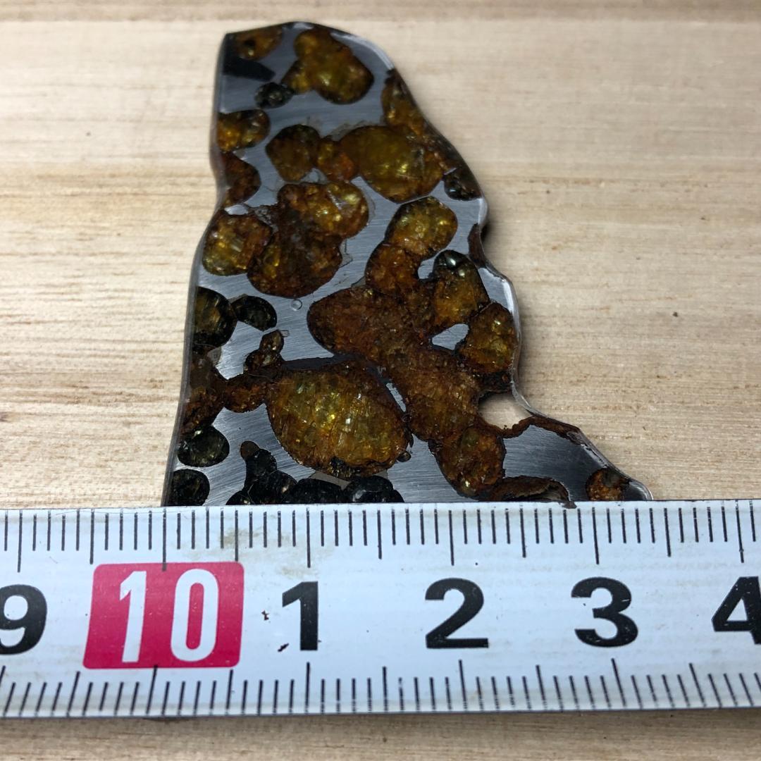 パラサイト隕石 隕石　石鉄隕石　セリコ隕石 美品　重さ約14ｇ　ケース付き