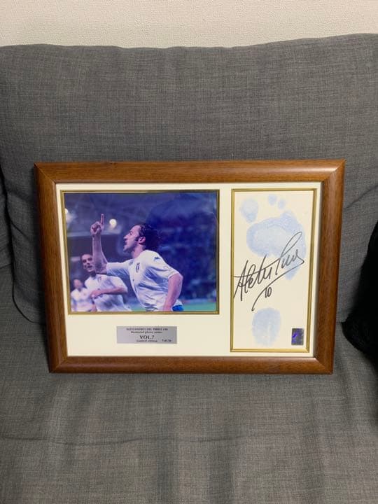 【限定】額縁入り デルピエロ サイン