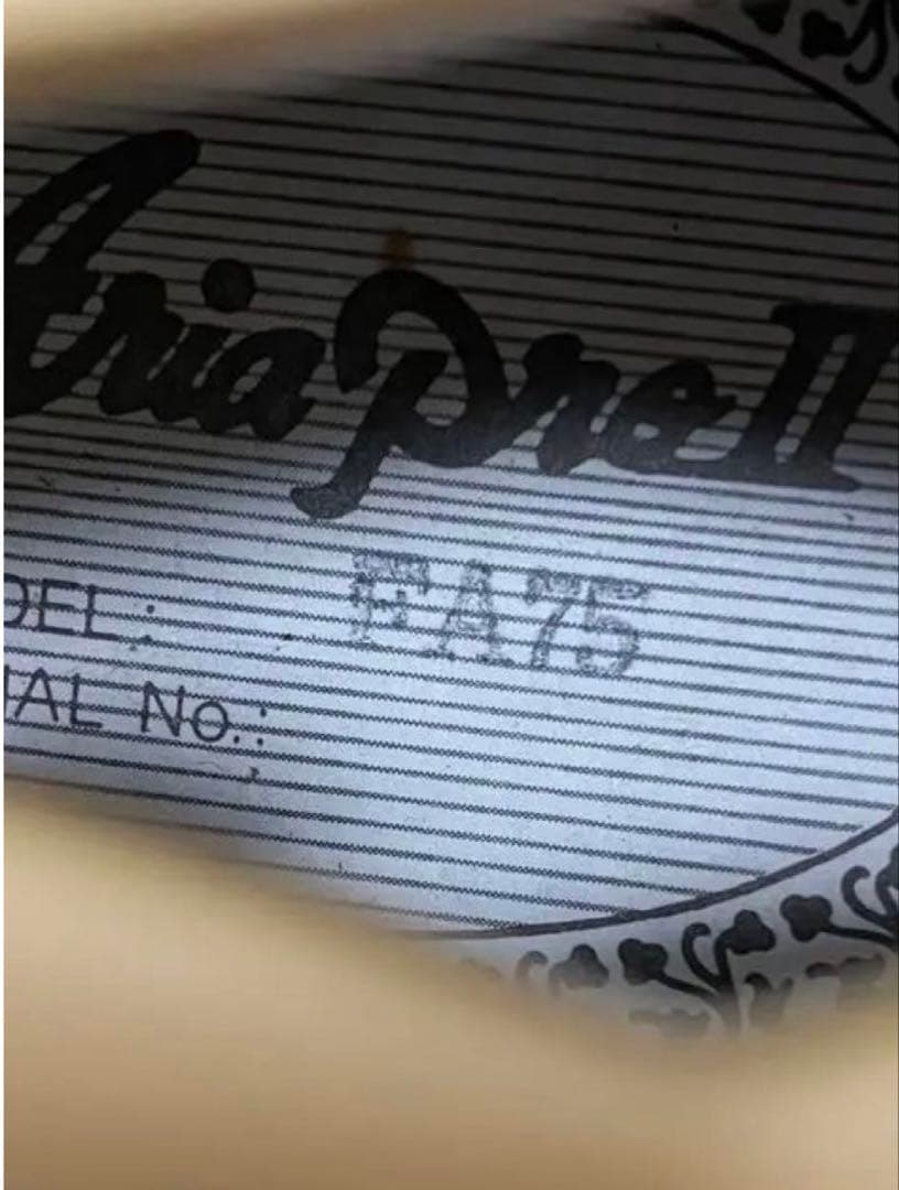 Aria Pro II FA-75 フルアコ　セミアコ