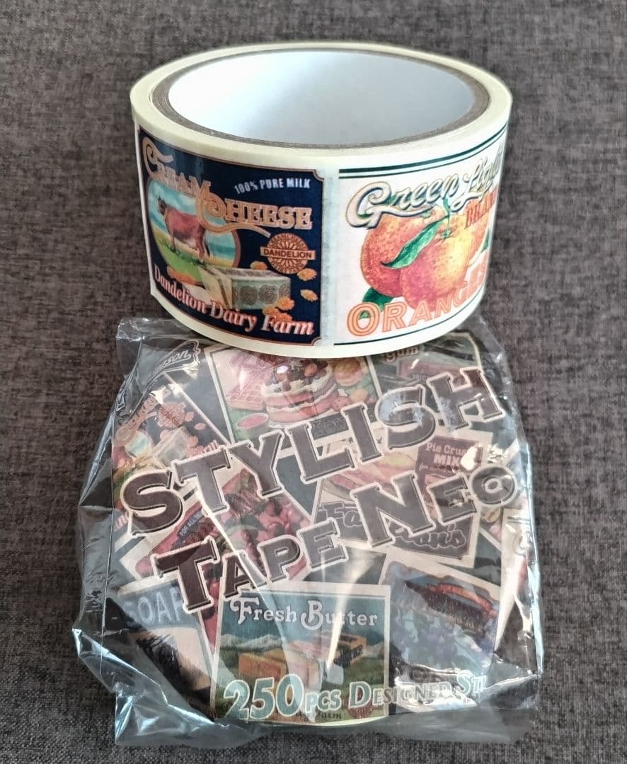 OPPテープ等 24本セット① (新品23本) レトロアニマル アメキャラ