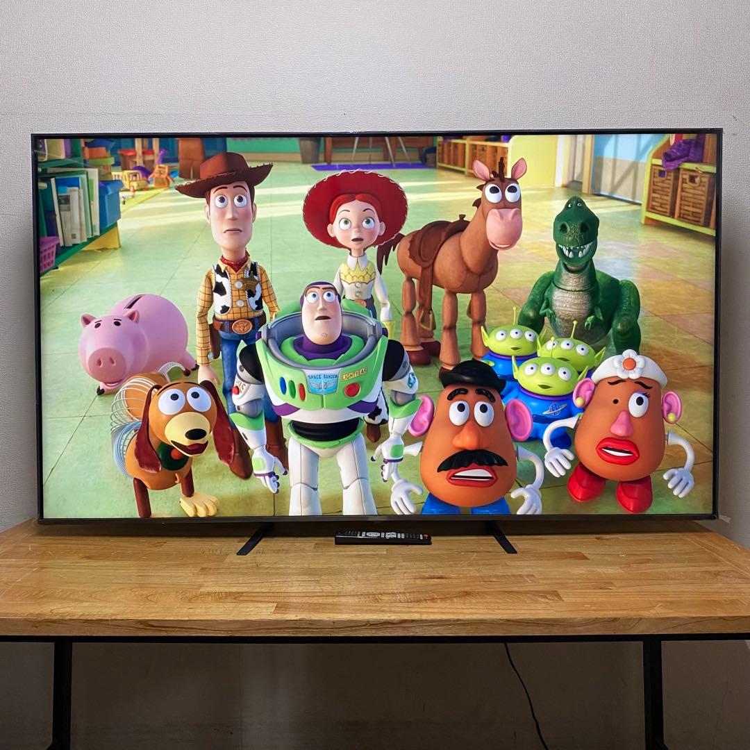 LG 75V型 4K液晶テレビ 75UR8000PJB 動画アプリ 2023年製