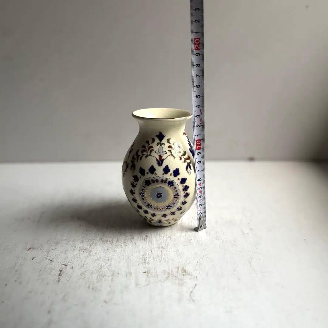 806ヴィンテージ Zsolnay ジョルナイ ハンガリー 美しい花瓶 BASE