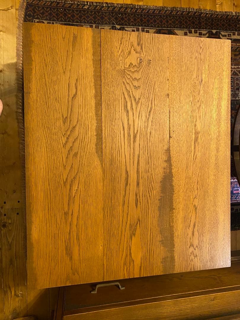 サイドテーブル・ナイトテーブル・ローテーブル OAK IRON-LEG LOW TABLE