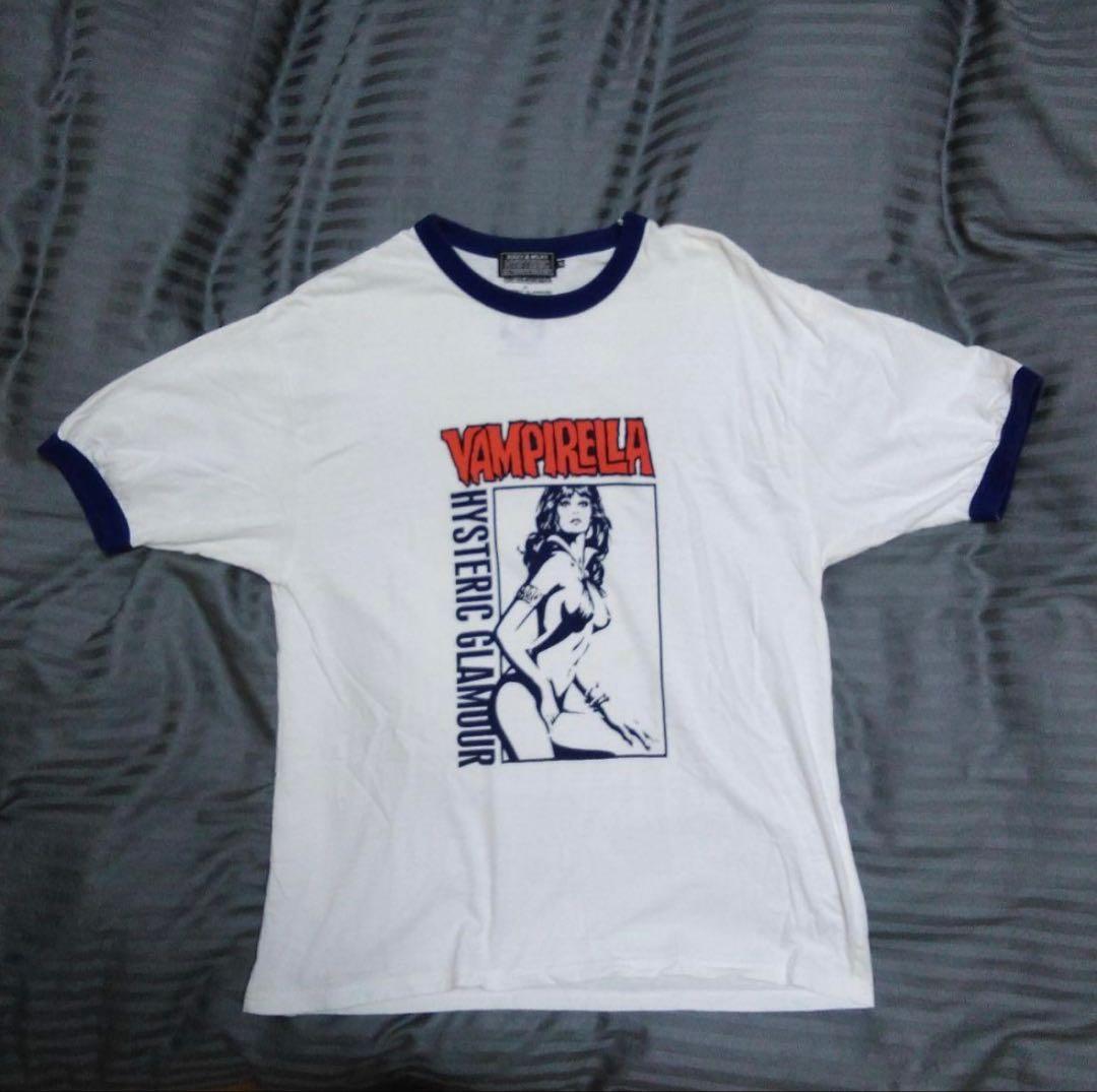HYSTERIC GLAMOUR VAMPIRELLA リンガーTシャツ
