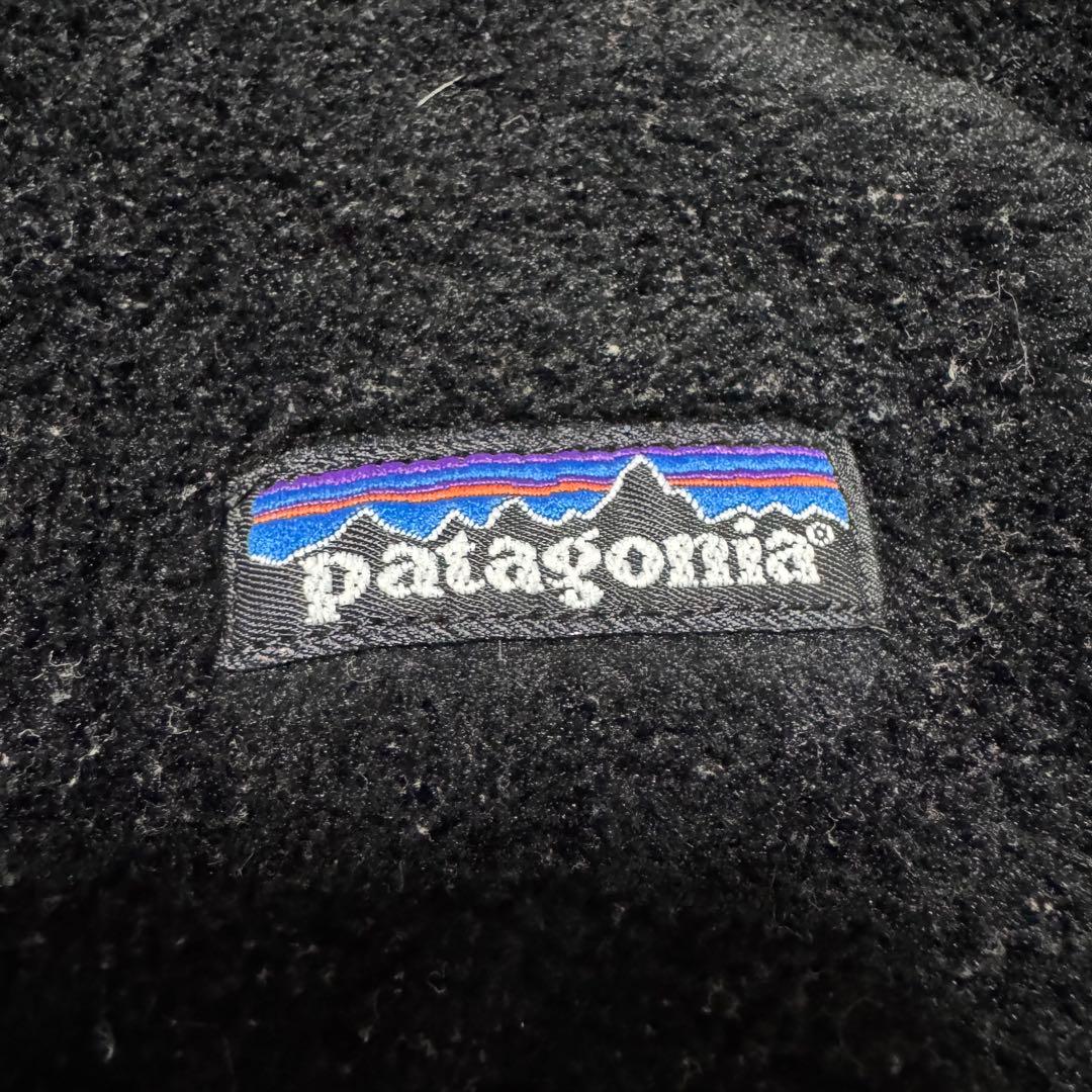 patagonia 00年 USA製 R2 ベスト ブラック フリース ボア L