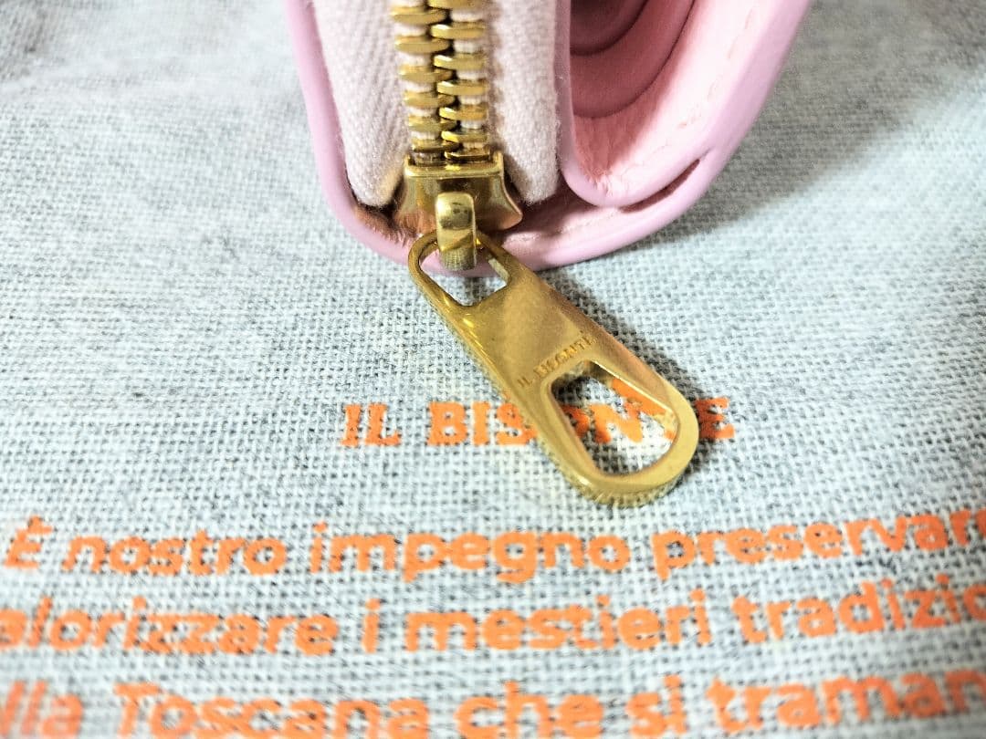 だだみIL BISONTE 新品イルビゾンテ 二つ折り財布 コンパクト財布