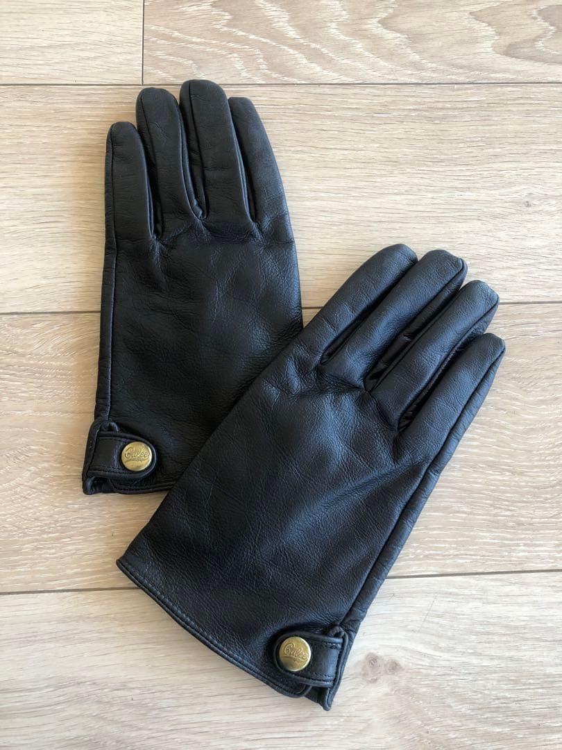 CALEE レザー手袋 グローブ　MEDIUM ブラック