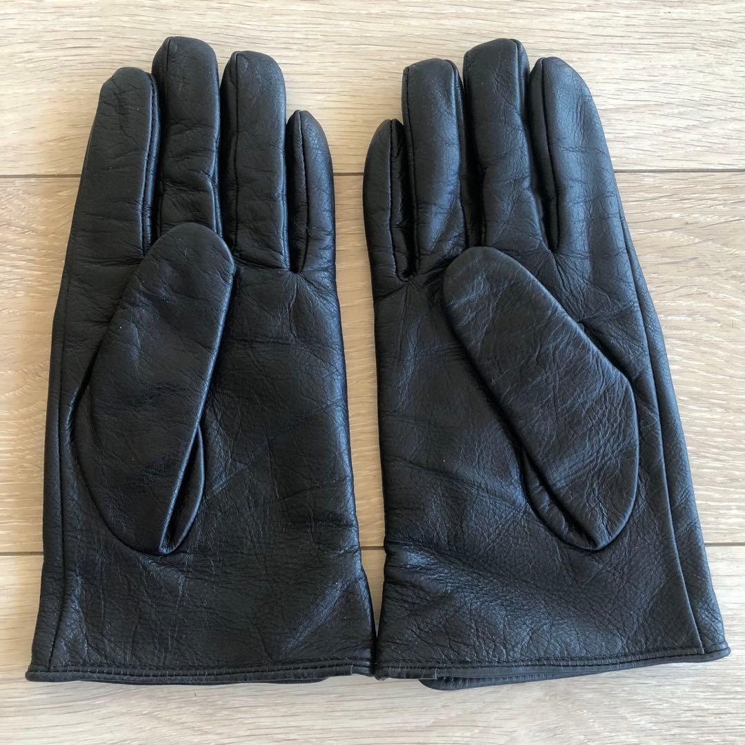 CALEE レザー手袋 グローブ　MEDIUM ブラック