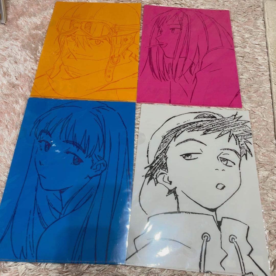 フリクリ FLCL フリクリ展　クリアファイル　4枚セット　ハル子　マミ美