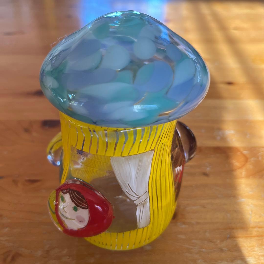 土井朋子　おうち蓋物　赤ずきんちゃん