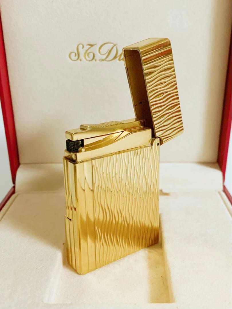 【超快音】S.T.Dupont デュポン ガスライター ギャッツビー 18201