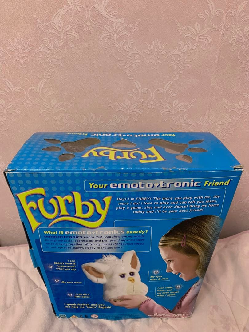 Furby 2 ファービー2 英語版・未使用美品　赤黒　パッションフルーツ